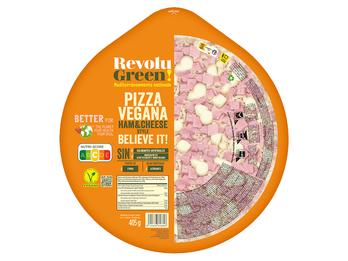 Pizza Vegana HAM&CHEESE STYLE