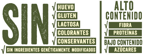 Sin conservantes ni colorantes