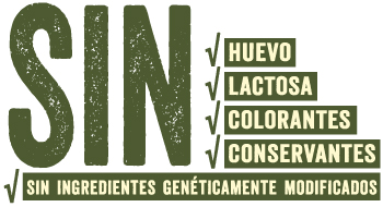 Sin conservantes ni colorantes