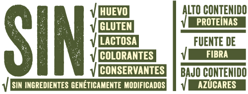 Sin conservantes ni colorantes