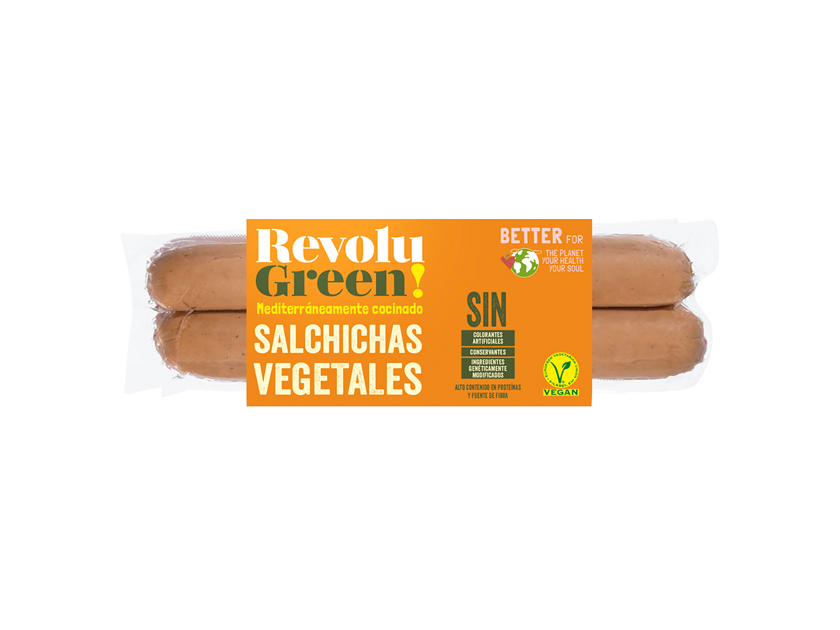 Salchichas vegetales