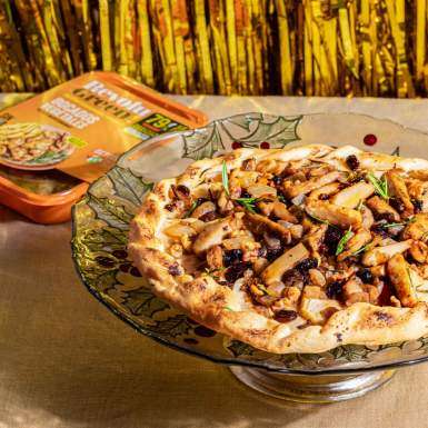 Gallette de manzana, nueces y bocados