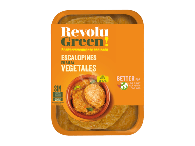 Escalopines en salsa